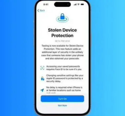 信阳苹果授权维修店分享被盗设备保护功能开启方法 
