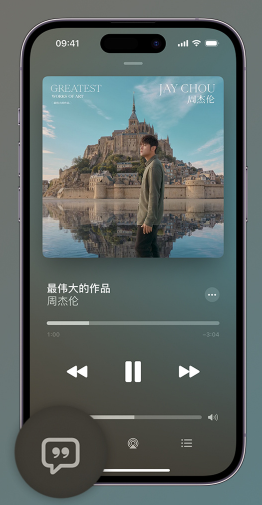 信阳iphone维修分享如何在iPhone上使用Apple Music全新唱歌功能 