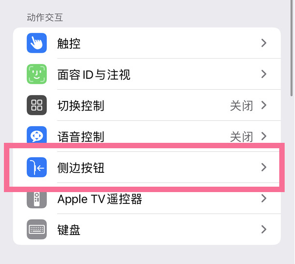 信阳苹果14维修店分享iPhone14 Plus侧键双击下载功能关闭方法 