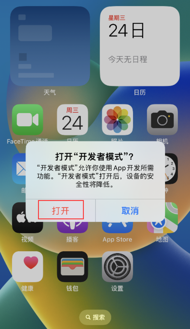 信阳苹果手机维修分享如何打开开发者模式 