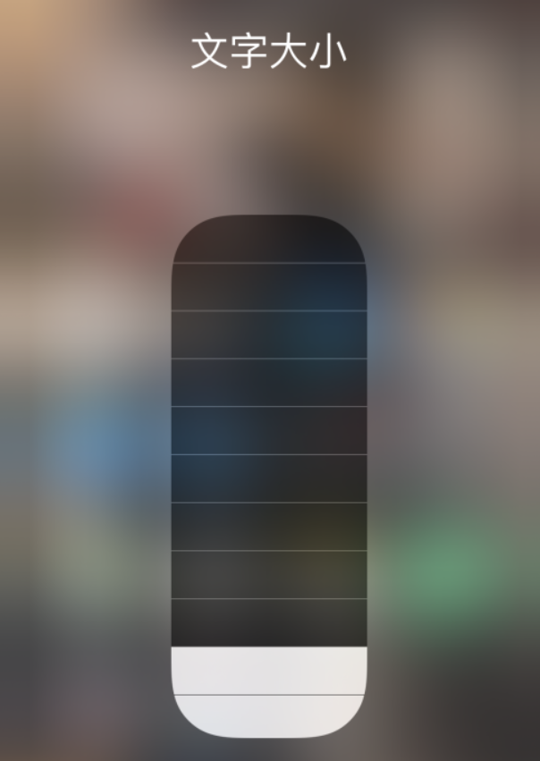 信阳苹果手机维修分享小技巧：在 iPhone 控制中心快速调节字体大小 