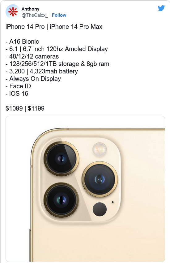信阳苹果14维修分享iPhone 14全系涨价 
