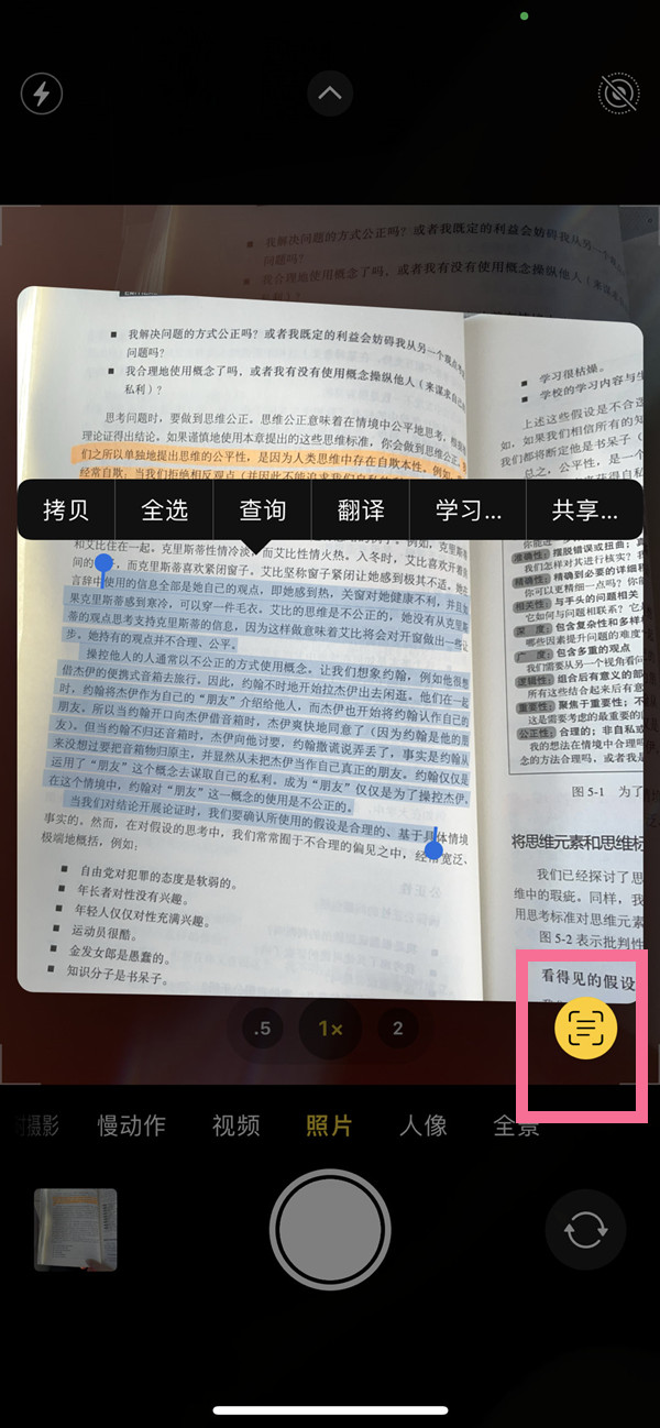 信阳苹果手机维修分享iOS 15照片文字怎么提取 
