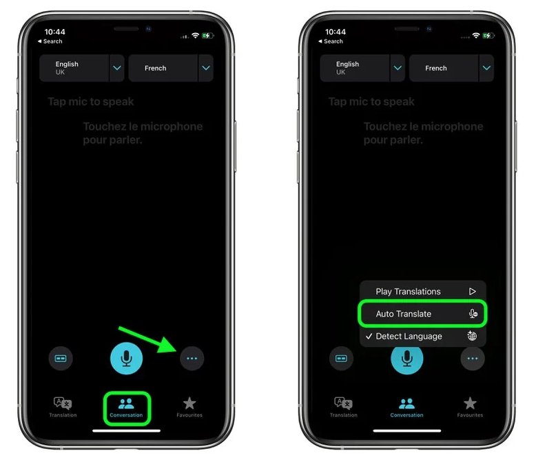 信阳苹果手机维修分享iOS 15 “翻译” App 新改进 